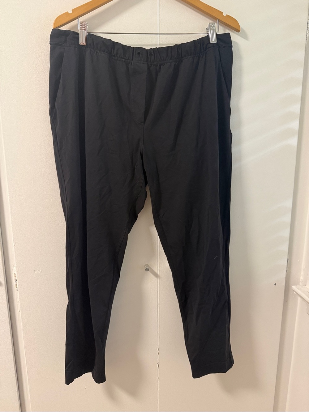 GUC Lululemon Jet Crop Slim Pants Size 12 Black